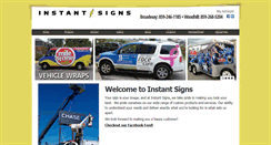 Desktop Screenshot of instantsignslex.com